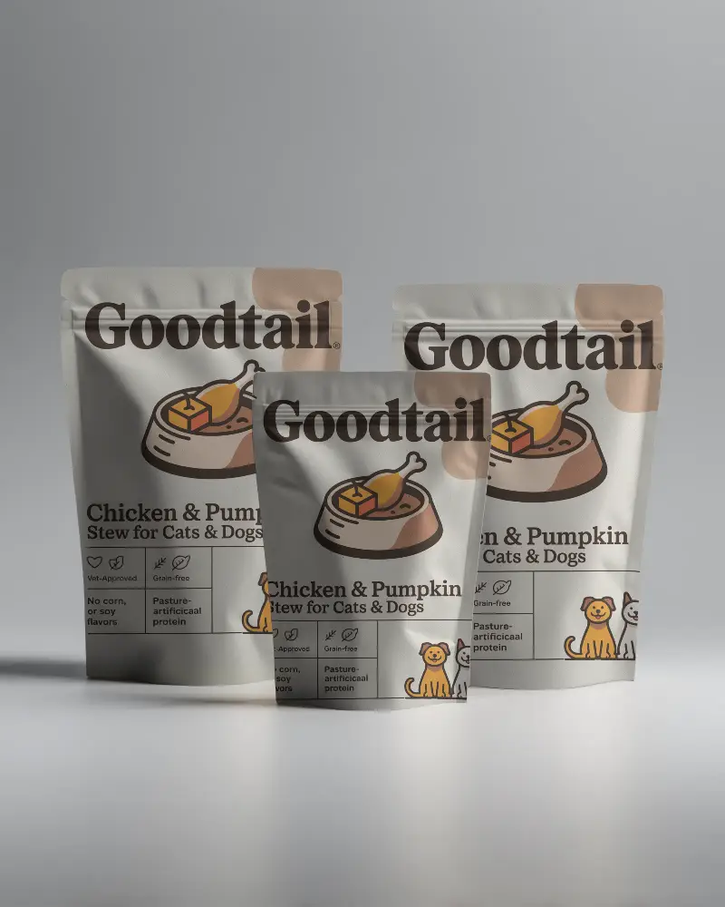 Eco Friendly Stand Up Pouch Packaging Mockup For Product Presentation And Branding