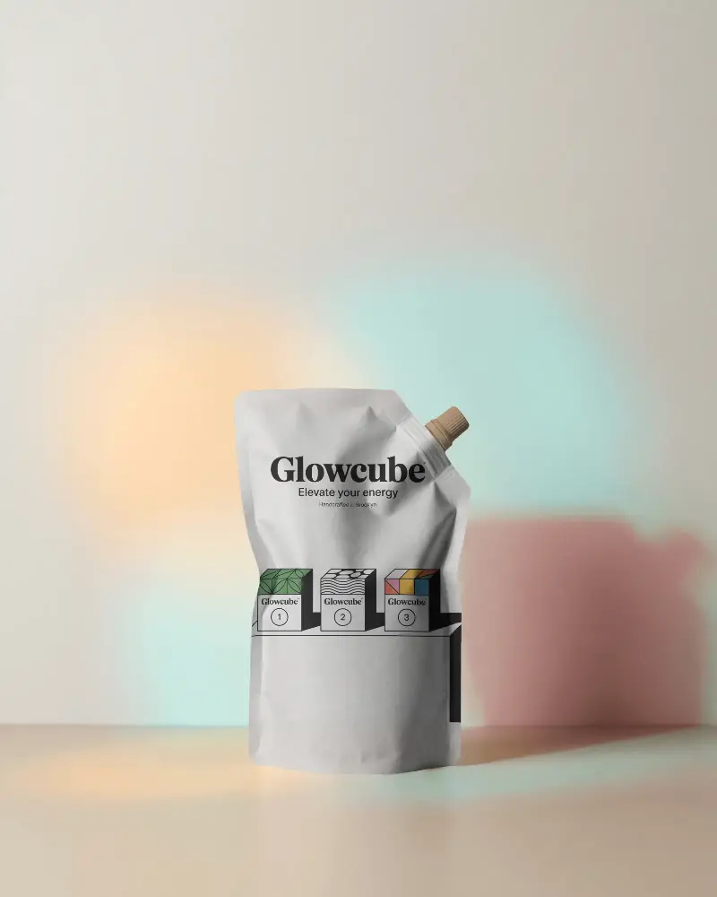Stand Up Spout Pouch Mockup Reclosable Cap For Liquid Food And Beverage Packaging