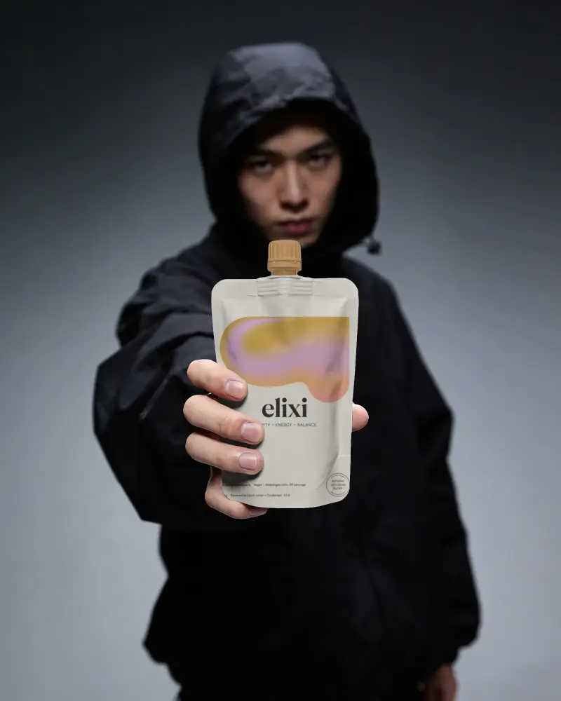 Portable Spout Pouch Mockup Packaging For Liquid Products Durable Resealable Design