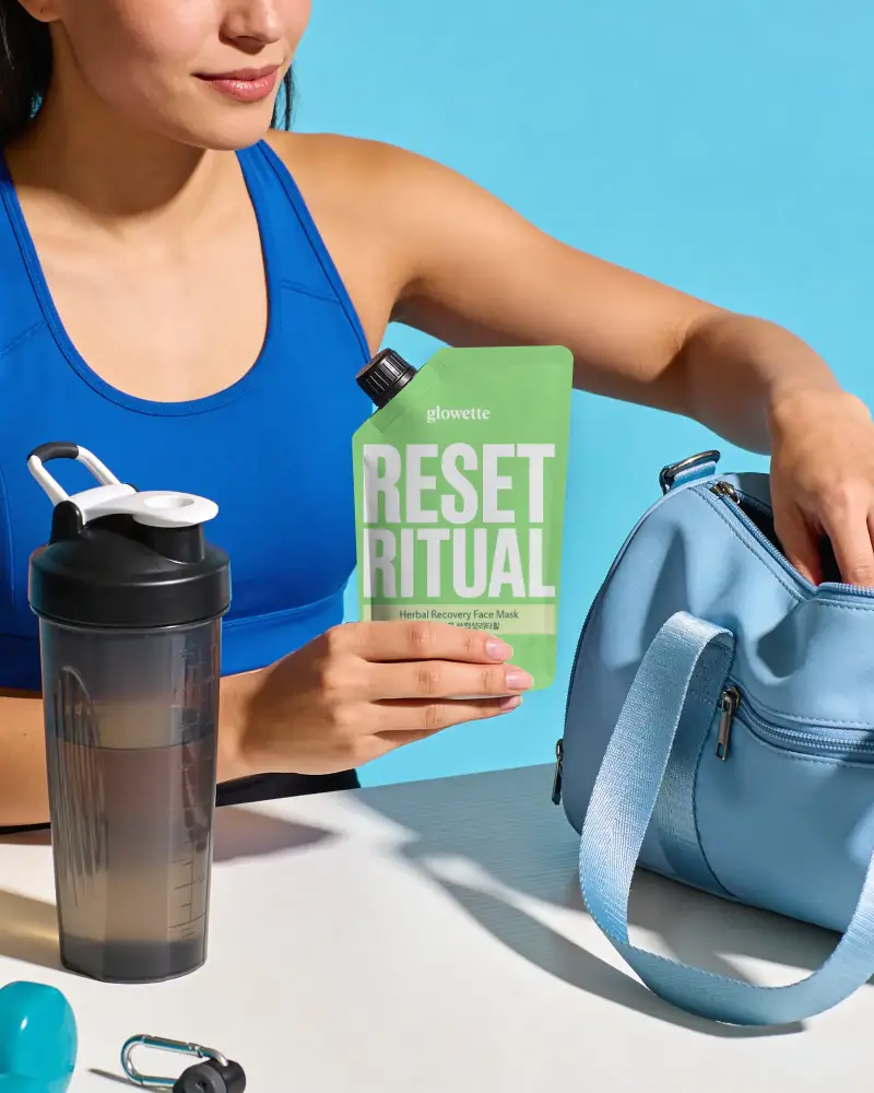 Resealable Flexible Pouch Mockup For Active Lifestyle And Fitness Product Branding