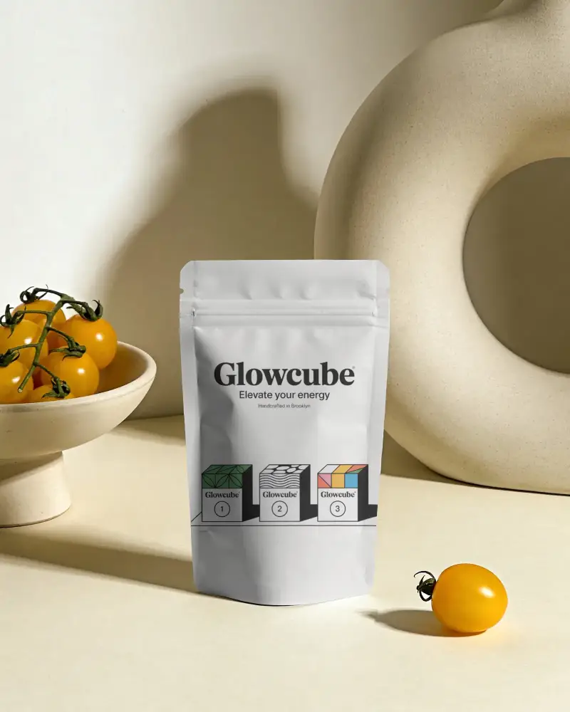 Matte Finish Ziplock Pouch Mockup For Natural Organic Product Packaging Design