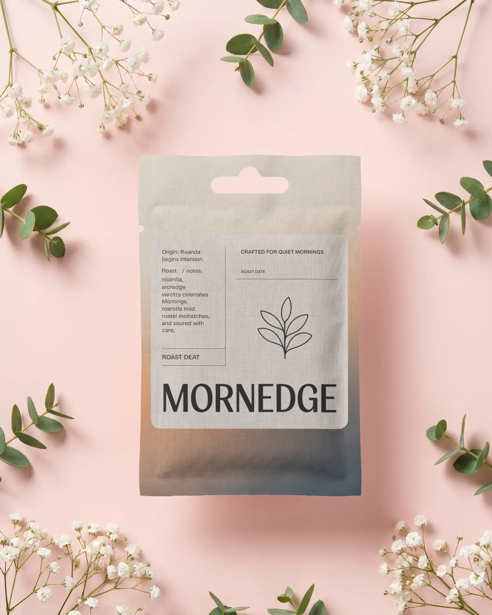 Reusable Matte Textile Pouch Mockup For Organic Product Packaging Branding And Marketing