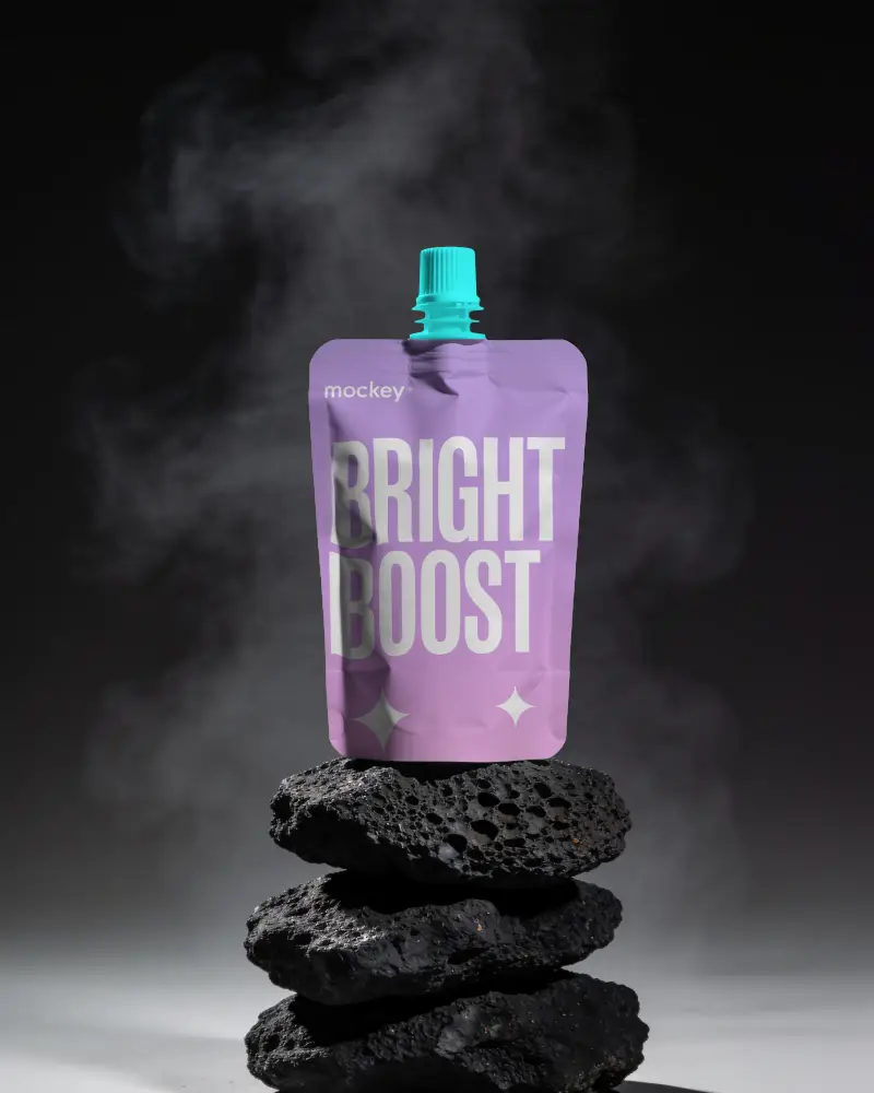 High Quality Reusable Spout Pouch Mockup For Liquid Packaging And Portable Product Storage
