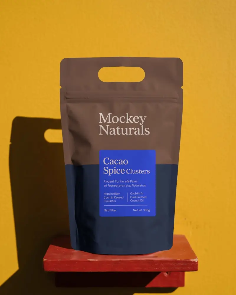 Eco Friendly Flexible Packaging Pouch With Easy Carry Handle And Zip Lock Seal