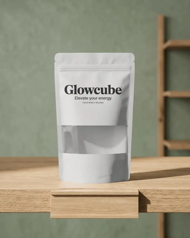 Resealable Stand Up Pouch Mockup With Transparent Window For Product Packaging Design Use