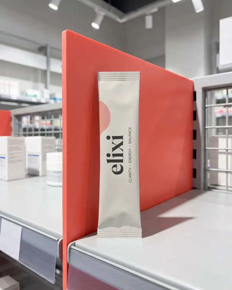 Sleek Foil Stand Up Pouch Mockup For Pharmaceutical Packaging And Product Display