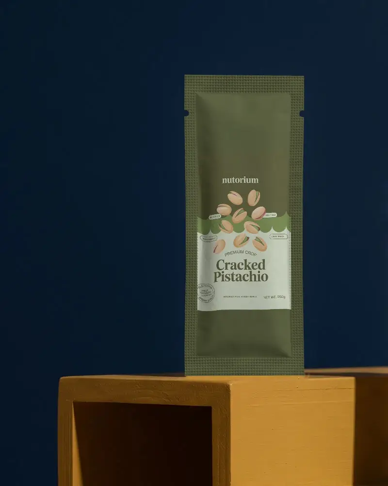 Vertical Standing Flexible Pouch Mockup Perfect For Sample Packets And Portable Use