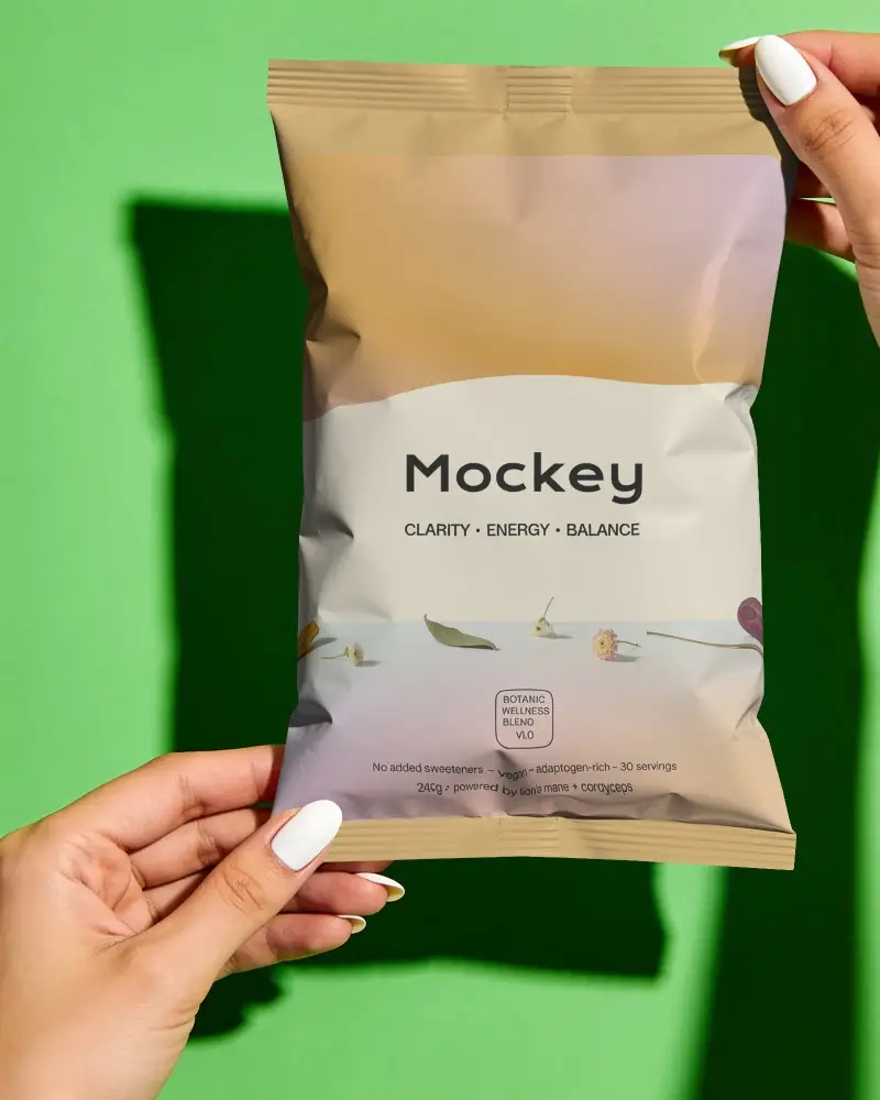 High Quality Flexible Pouch Mockup For Product Packaging And Branding Presentation Usage