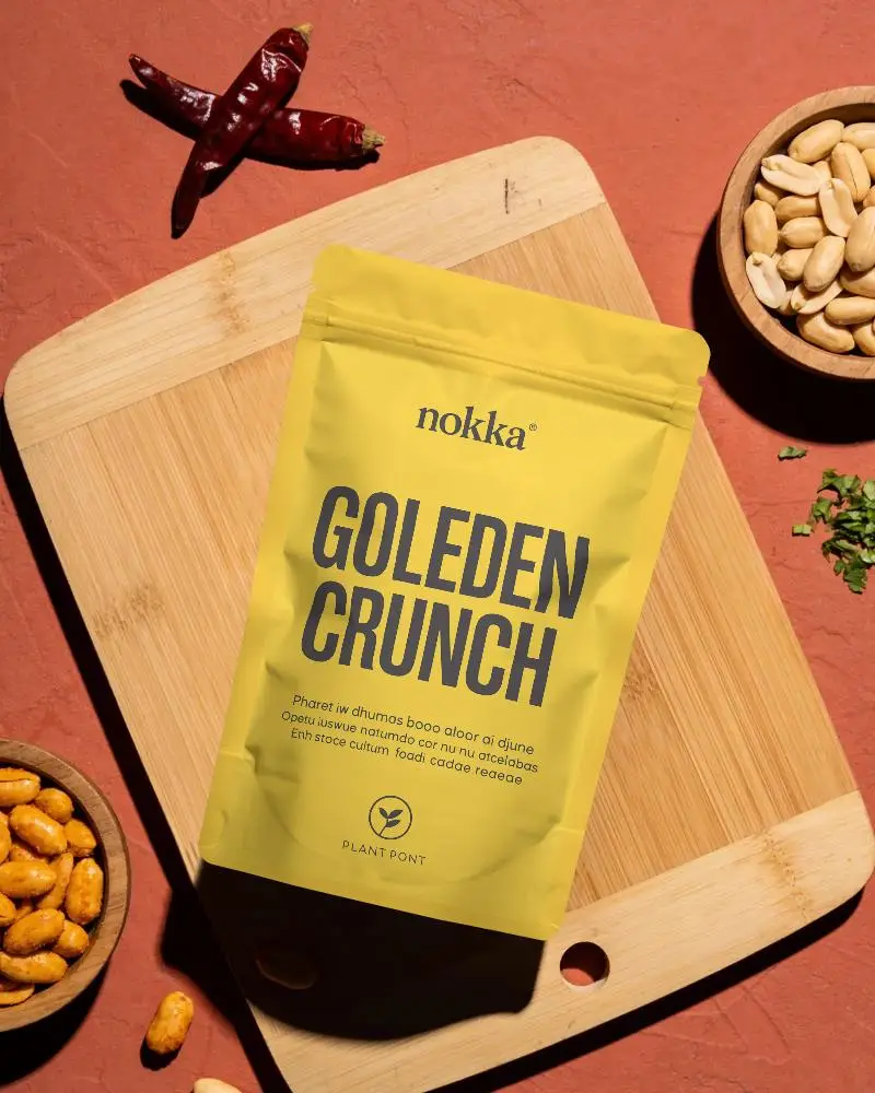 Matte Flexible Zipper Pouch Mockup For Dry Food And Spices Packaging Design