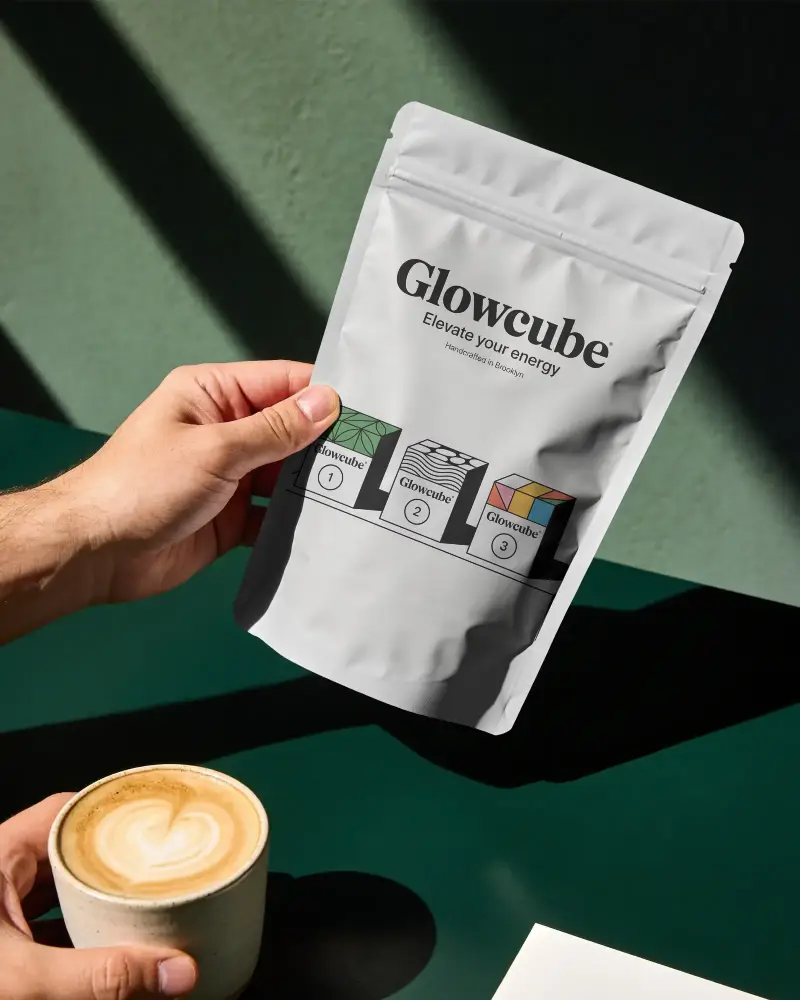 Resealable Standup Pouch Mockup For Custom Packaging Design Presentation Showcase