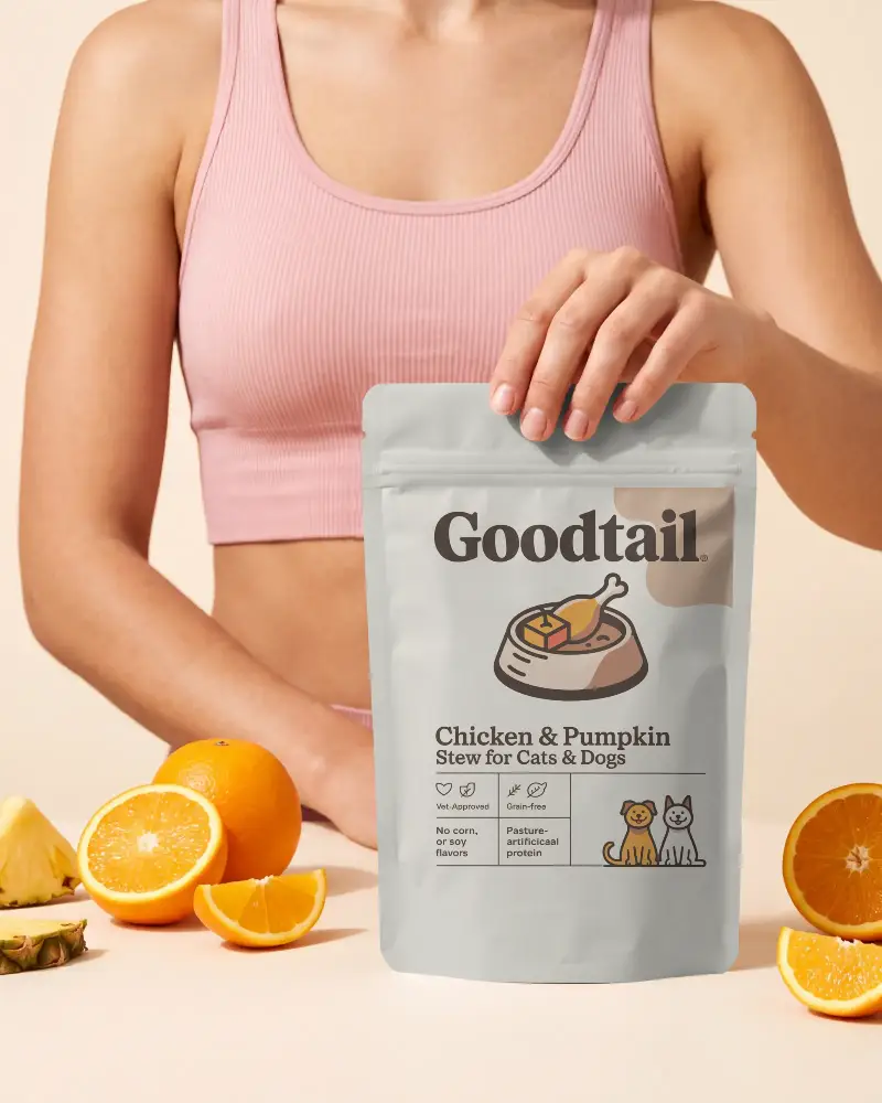 Healthy Supplement Packaging Pouch Mockup For Organic Products Brand Presentation