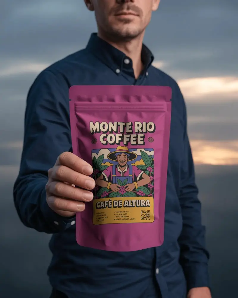 Stand Up Resealable Pouch Mockup For Product Packaging Design Showcase