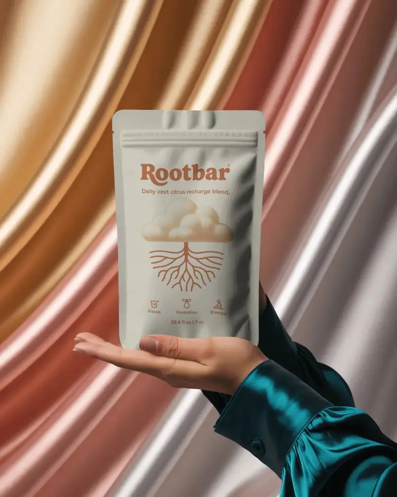 Premium Quality Resealable Stand Up Pouch Mockup For Product Packaging Presentation