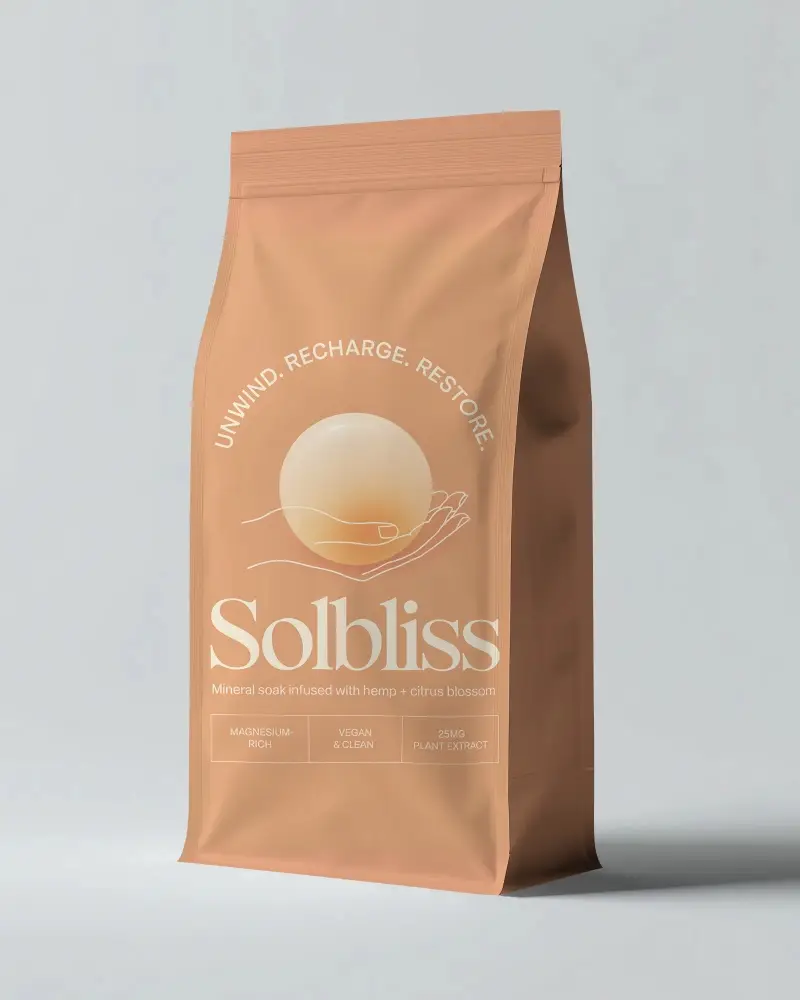 Customizable Matte Finish Pouch Mockup For Branding Marketing Product Presentation