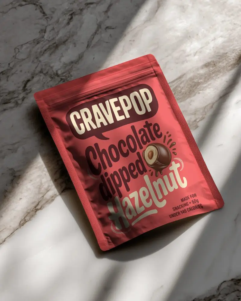 Premium Flexible Stand Up Zipper Pouch Mockup For Retail Packaging And Product Storage Solutions