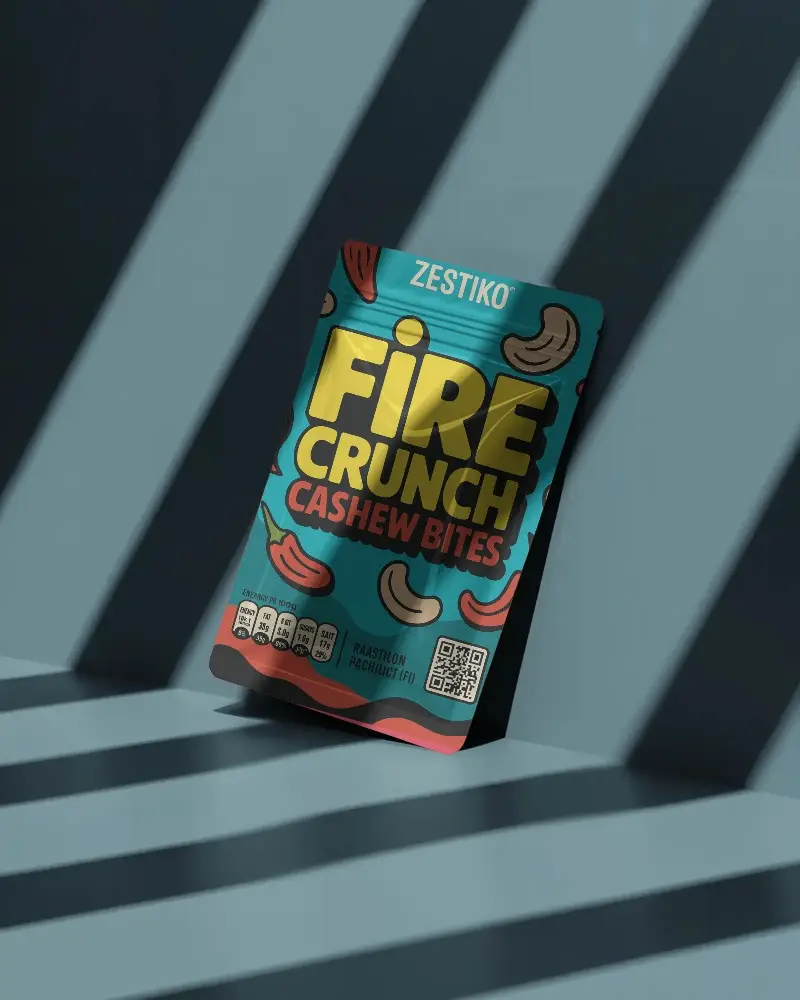 Stand Up Pouch Packaging Mockup For Product Branding And Marketing Purposes