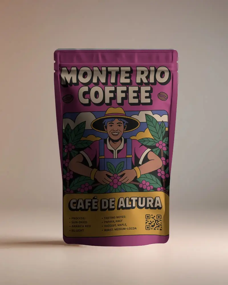 Resealable Stand Up Pouch Mockup For Product Packaging And Brand Presentation Template