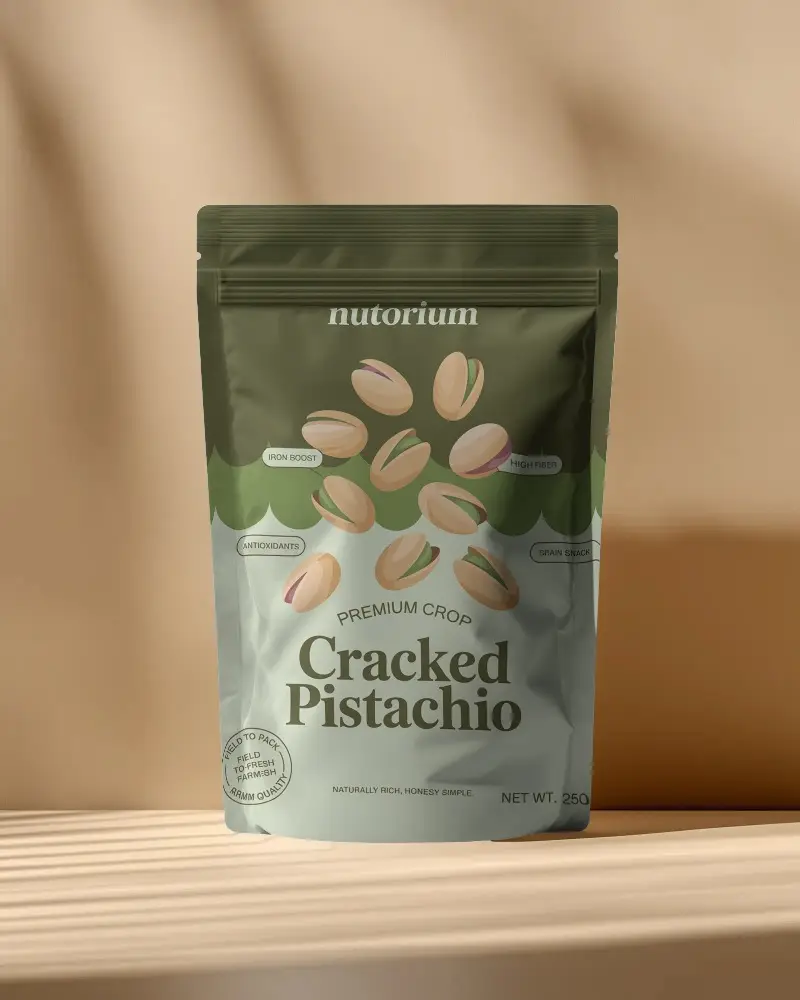 Stand Up Pouch Mockup With Zipper Sealable Packaging For Product Branding Presentation