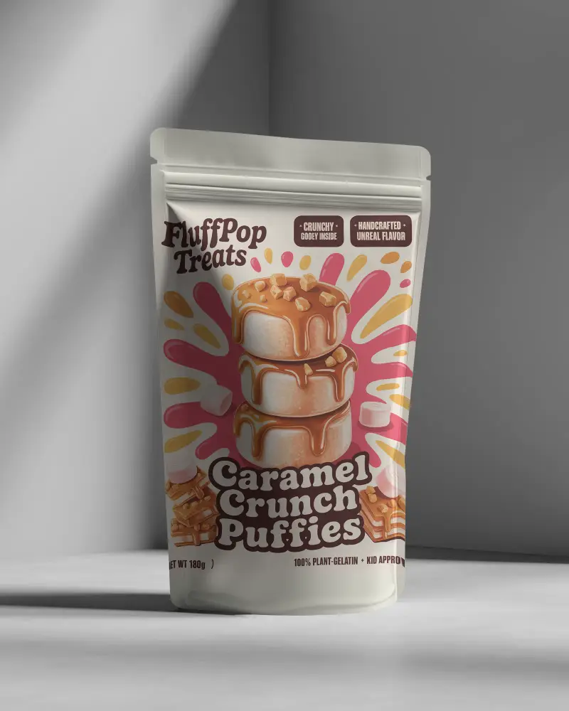 Sealed Zipper Pouch Mockup For Product Packaging Brand Promotion And Marketing