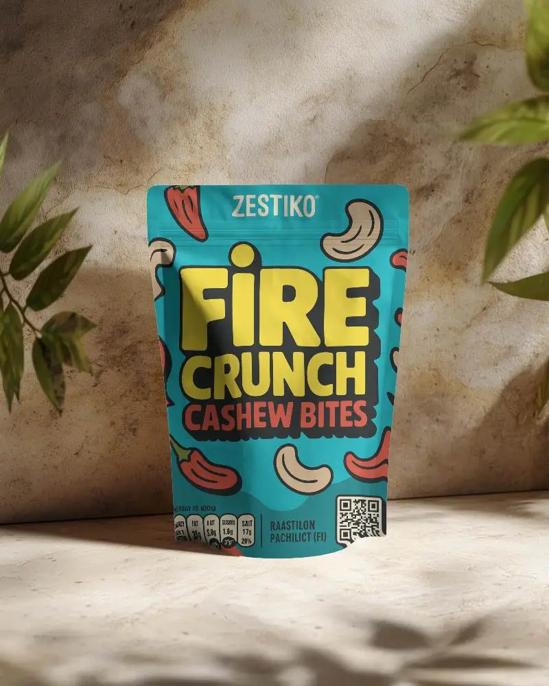 Resealable Stand Up Pouch Mockup For Packaging Design Presentation And Branding Display