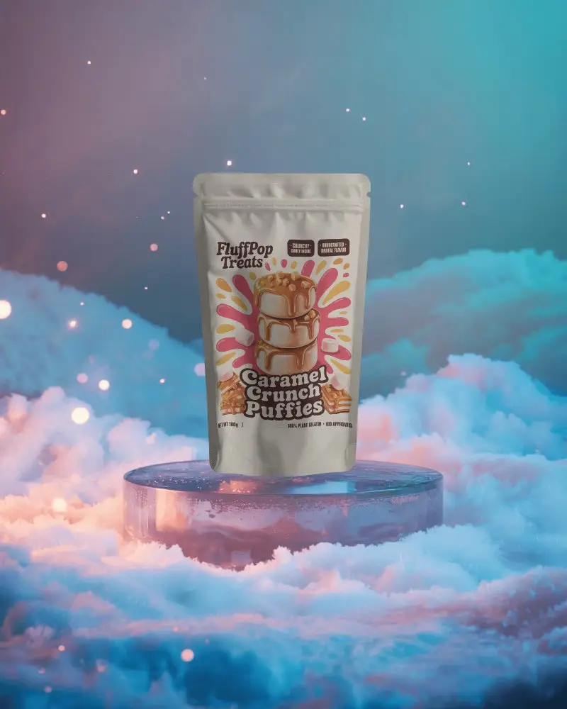 Premium Zipper Seal Pouch Mockup For Product Branding Promotional Display