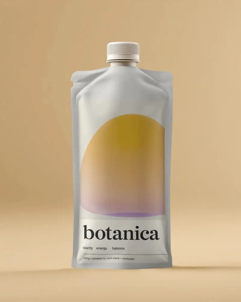 Flexible Liquid Pouch Mockup With Screw Cap Perfect For Food Drink Cosmetic Packaging Solutions