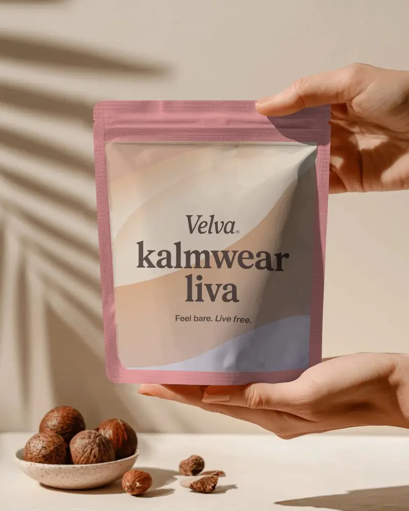 Resealable Stand Up Pouch Mockup With Elegant Minimalist Background For Branding