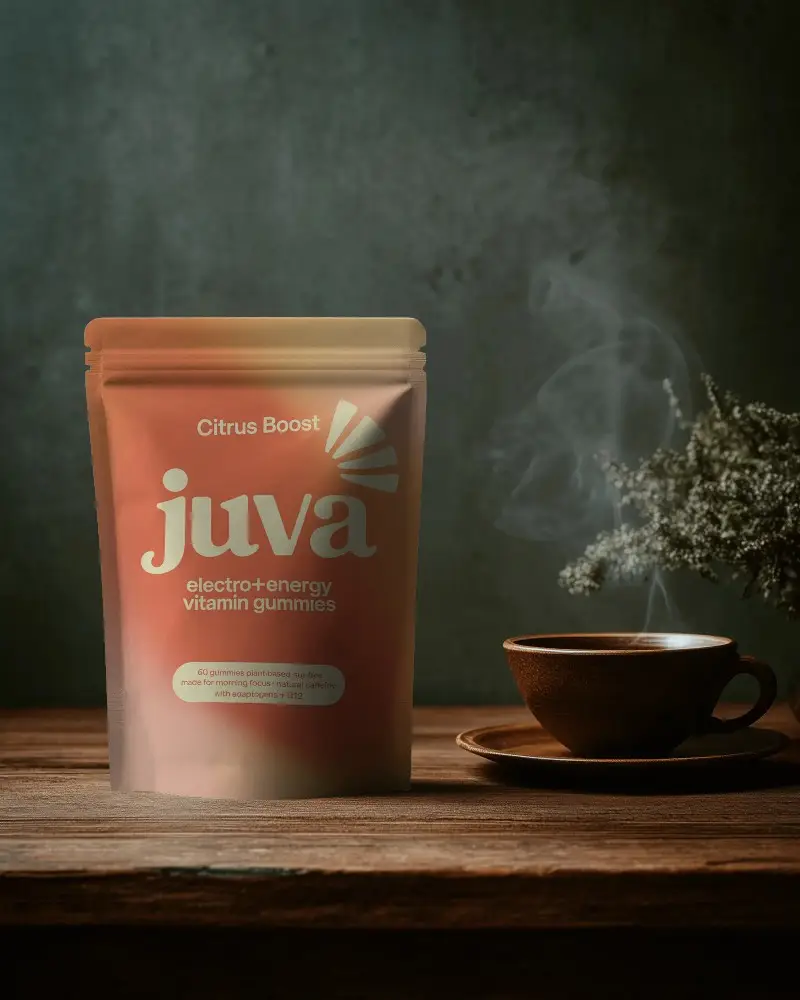 Resealable Stand Up Foil Pouch Mockup For Coffee Packaging Branding Presentation