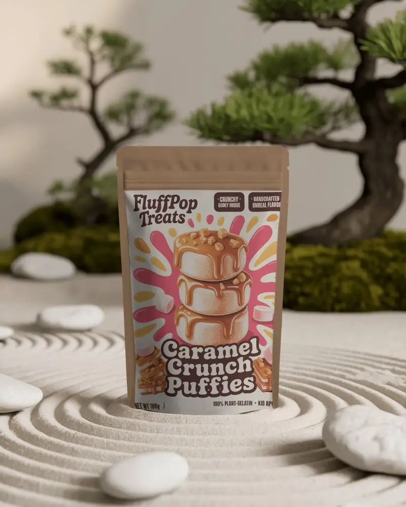 Eco Friendly Material Flexible Pouch Mockup For Cosmetics And Herbal Tea Packing