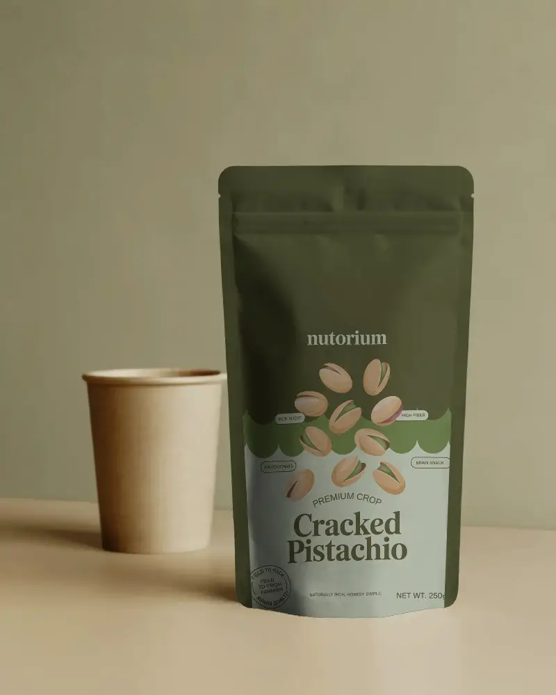 Stand Up Pouch Packaging Mockup For Retail Food Snack Coffee Ground Storage Use