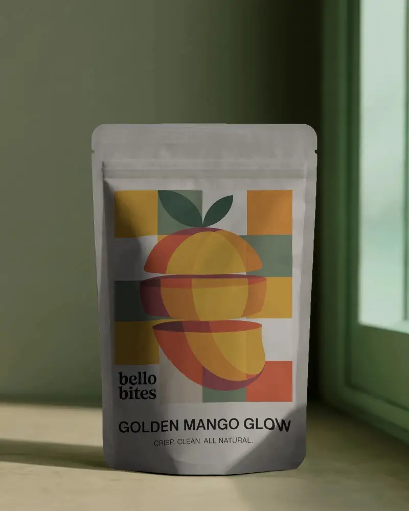 Resealable Standup Pouch Packaging Mockup For Food Snacks And Product Storage Solutions