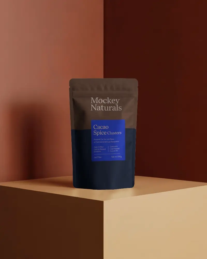 Resealable Pouch Mockup With Flat Bottom Advanced Packaging Solution For Retail And Wholesale