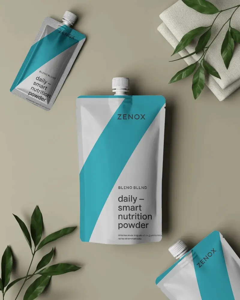 Reusable Spout Pouch Packaging Mockup For Liquid Products And Easy Storage Usage