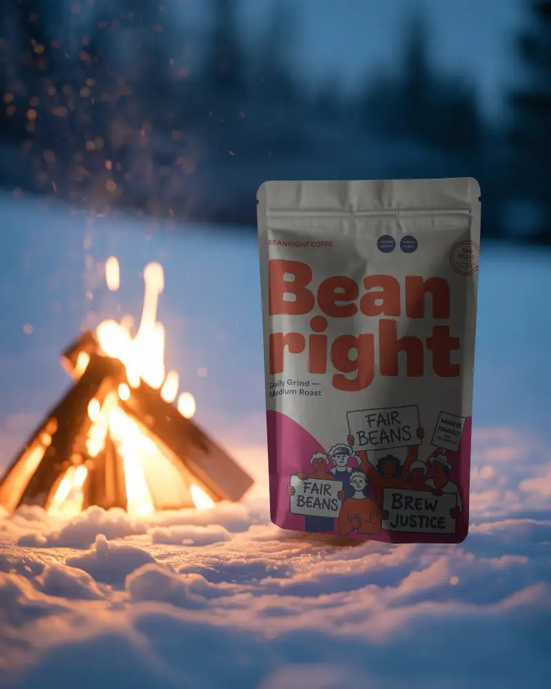 Matte Finished Food Storage Pouch Mockup With Zipper Lock And Durable Material