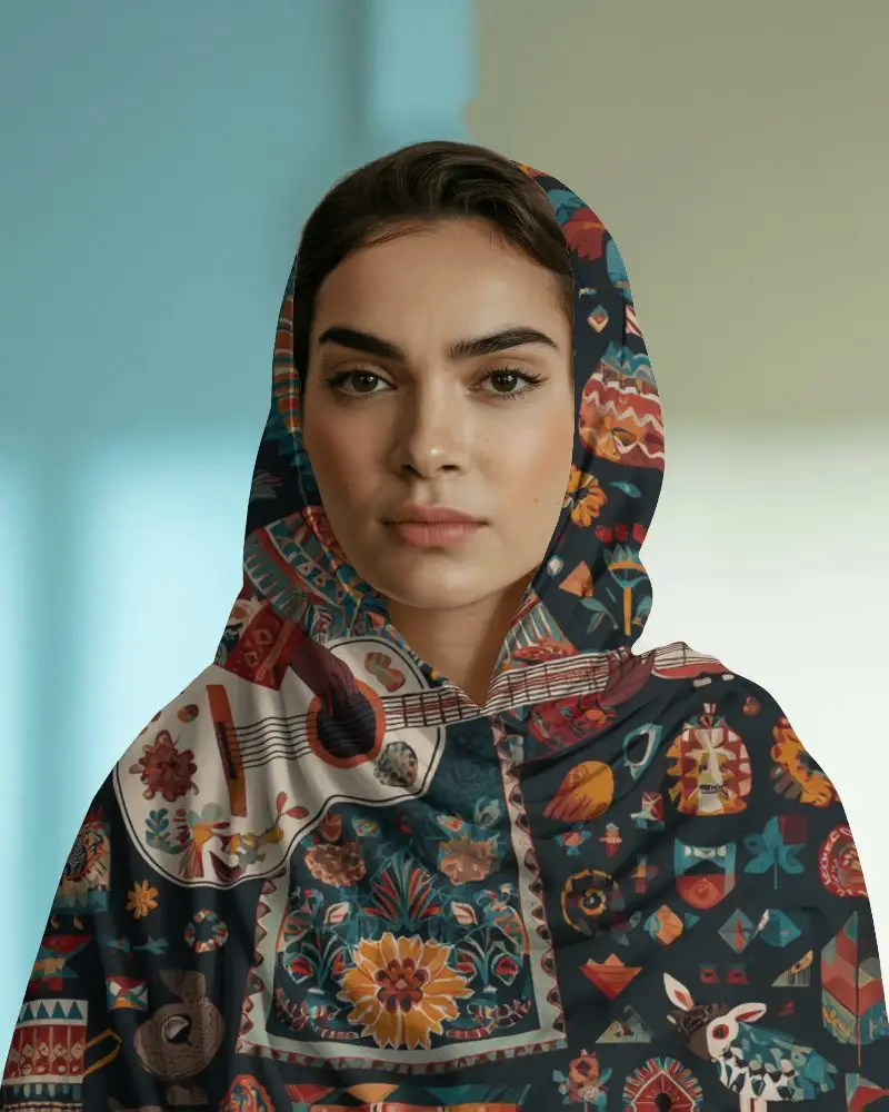 Elegant Modern Scarf Mockup Fashion Accessory For Women Comfortable Soft Material Design Trendy