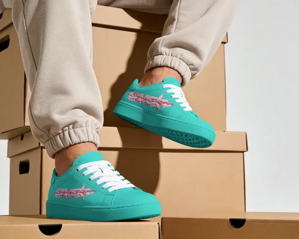 Lightweight Breathable Shoes Mockup Perfect For Urban Exploration And Everyday Activities