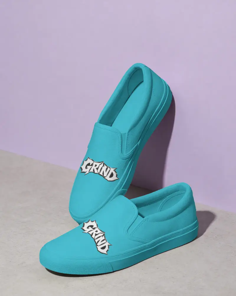 Casual Slip On Shoes Mockup For Men And Women With Enhanced Padding And Flexible Outer Sole