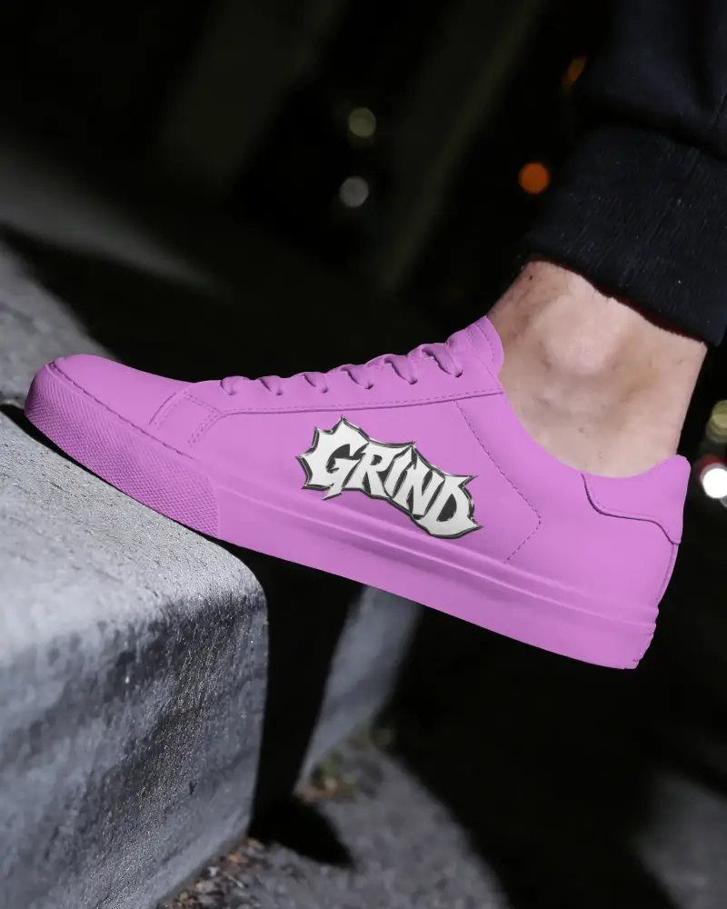 Stylish Low Top Leather Shoes Mockup Daily Wear Comfort And Elevated Casual Look