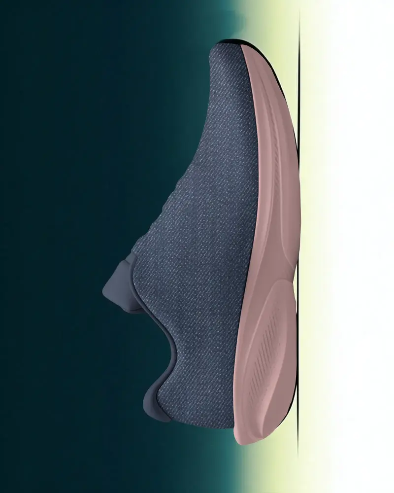 Lightweight Athletic Shoe Mockup Breathable Materials Perfect For Running Training Or Casual Wear