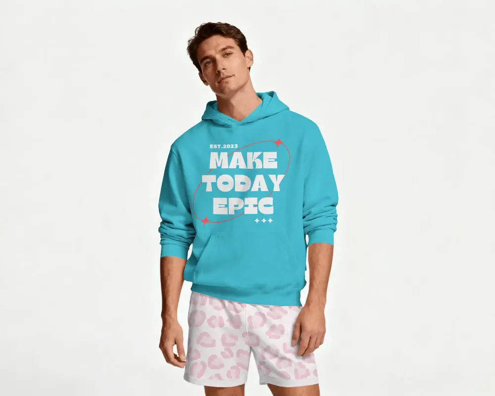 Breathable Lightweight Sport Shorts Mockup Relaxed Fit Ideal For Running And Gym Activities