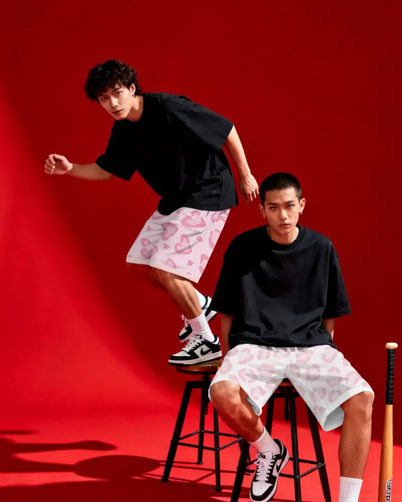 Modern Mens Shorts Mockup Fit Breathable Fabric Athletic Inspired Everyday Wear