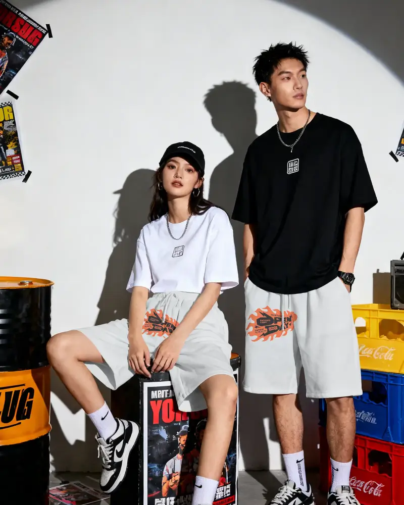 Urban Style Relaxed Fit Shorts Mockup For Summer Casual And Sports Outfits