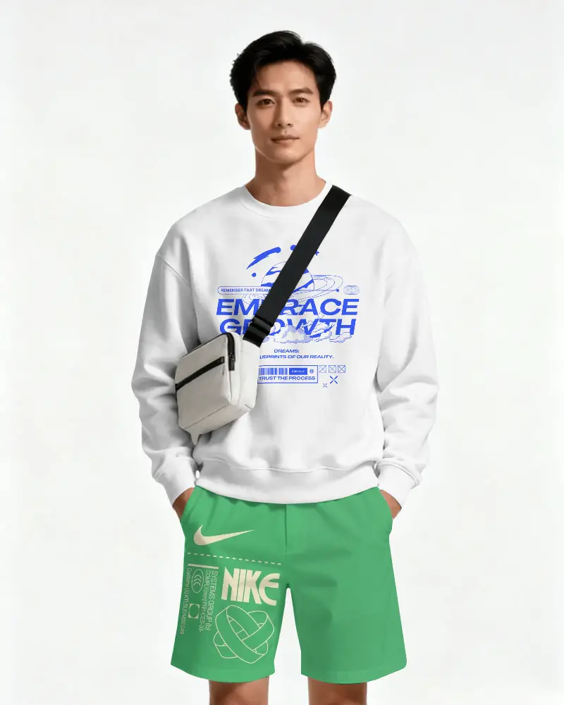 Modern Men Casual Shorts Mockup With Functional Pockets For Easy Mobility Outdoor