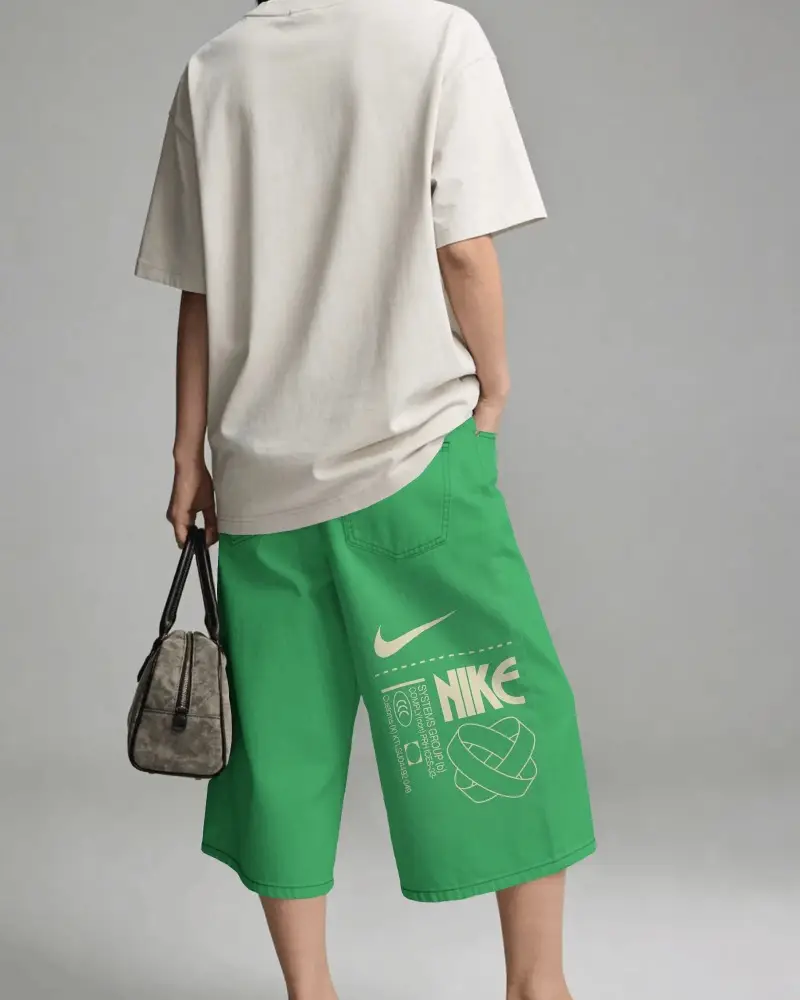 Casual Loose Fit Men Shorts With Back Pocket Stylish Summer Wear For Daily Outdoor Activities