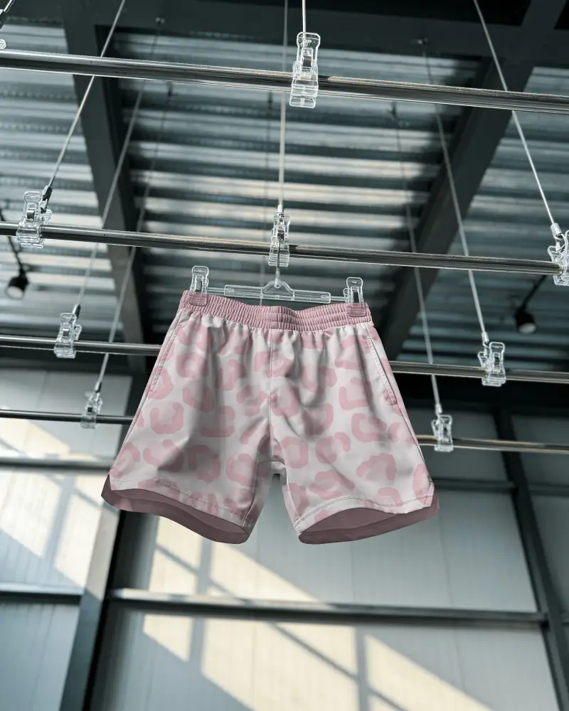 Versatile Durable Fabric Soccer Shorts Mockup For Custom Athletic Wear And Everyday Style