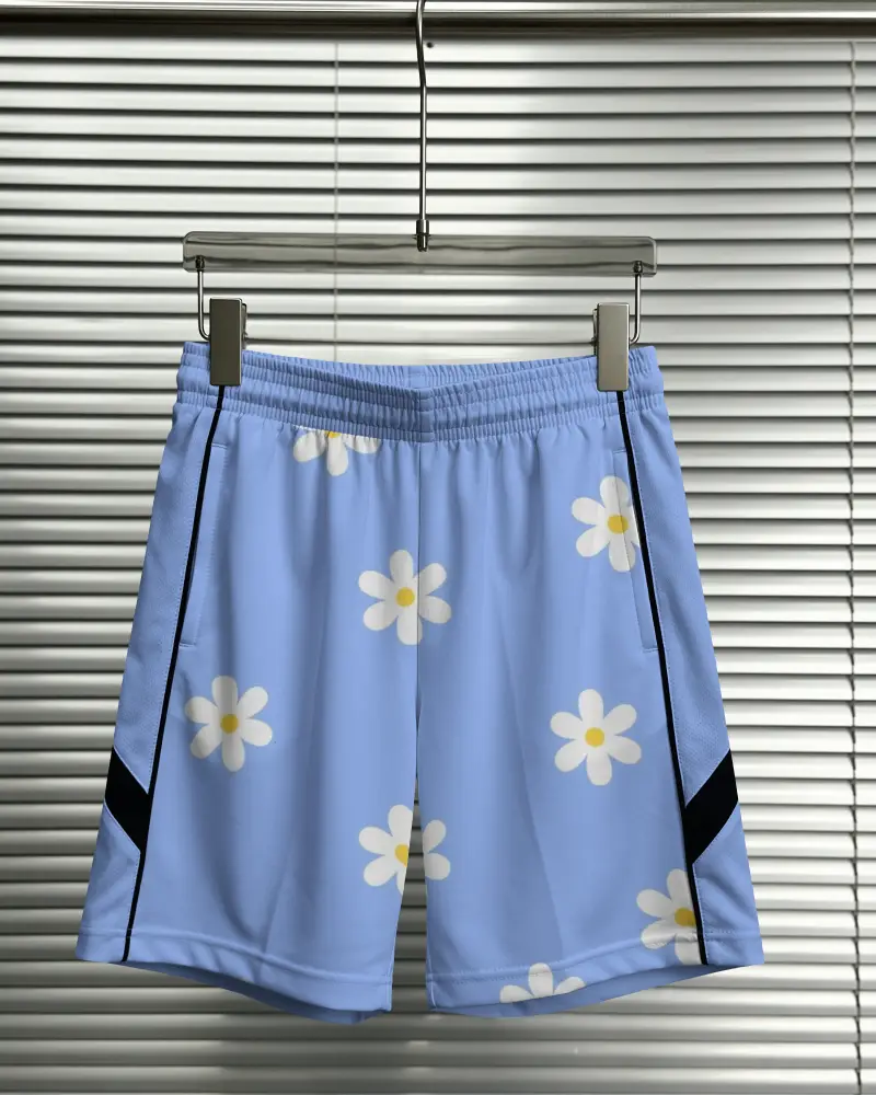 Sportswear Mesh Shorts Mockup For Men With Comfortable Fitting And Functional Side Pockets