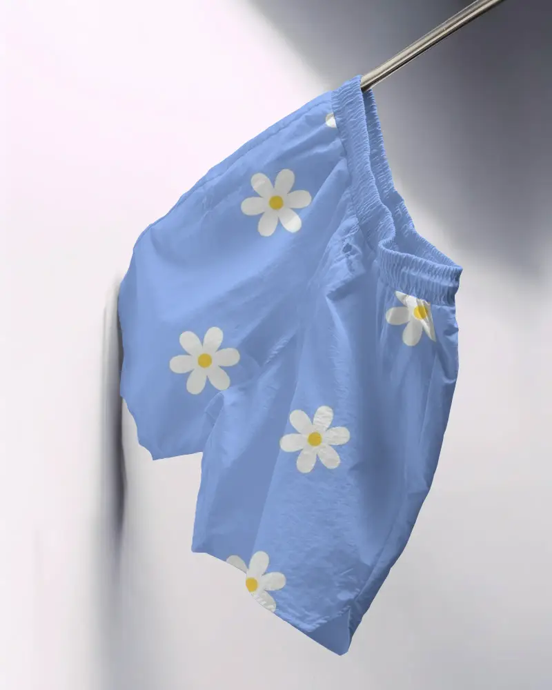 Breathable Easy Fit Short Mockup Design For Sporty Daywear And Relaxed Vacation Outfits