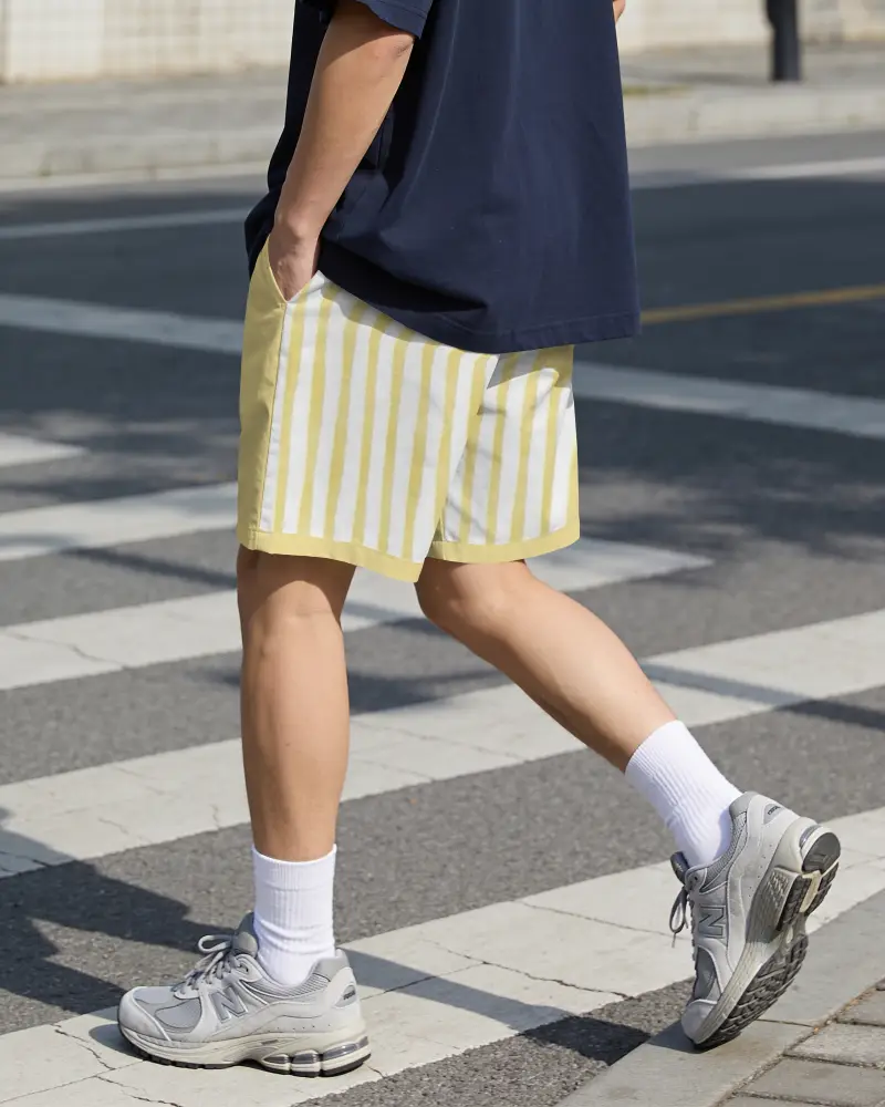 Comfortable Relaxed Fit Casual Shorts Mockup For Men Activewear Street Style Everyday Wear Bottoms