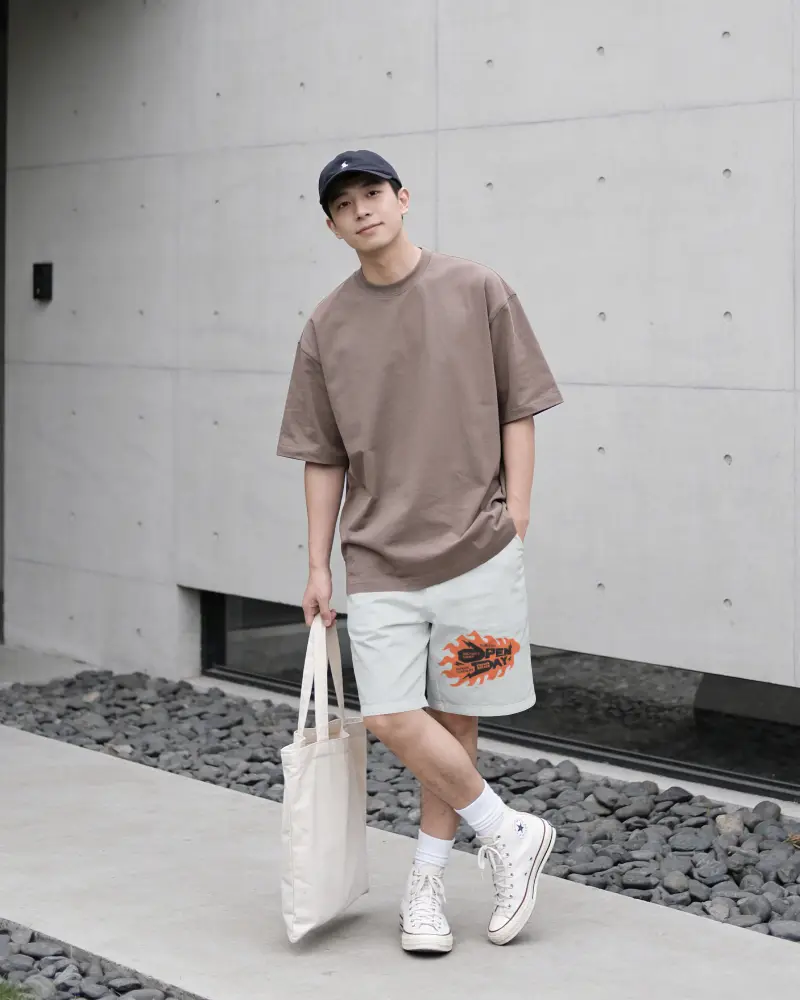Modern Mens Shorts Mockup Simple Casual Look For Summer Everyday Street Style Comfort