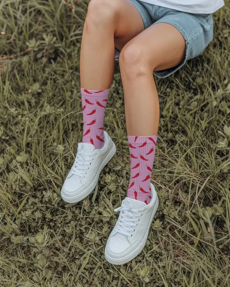 Comfortable Casual Socks Mockup For Everyday Wear With Breathable Soft Fabric Design And Style